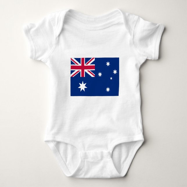 Australien Baby Strampler (Vorderseite)
