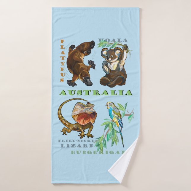 Australien Badhandtuch Set (Badehandtuch)