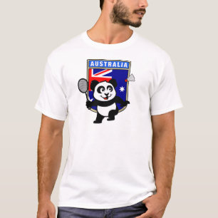 Australien Badminton Panda T-Shirt