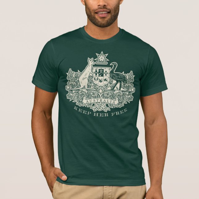 Australien behalten ihr freies Shirt (Vorderseite)