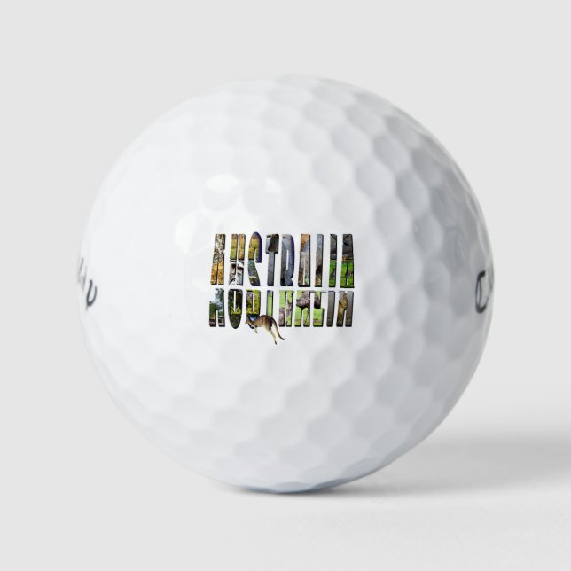 Australien Bildlogo aus Wildlife, Golfball (Vorderseite)