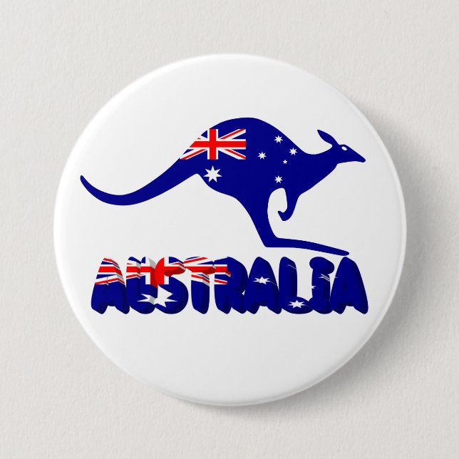 Australien Button (Vorderseite)
