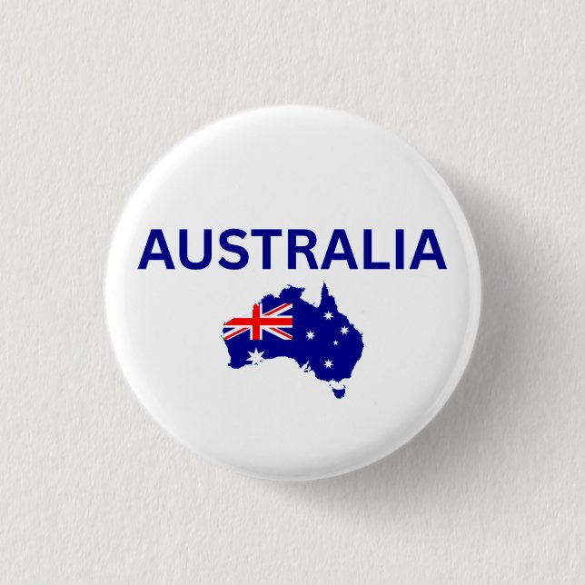 Australien Button (Vorderseite)