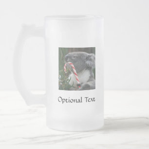 Australien Christmas Koala Bear Mattglas Bierglas