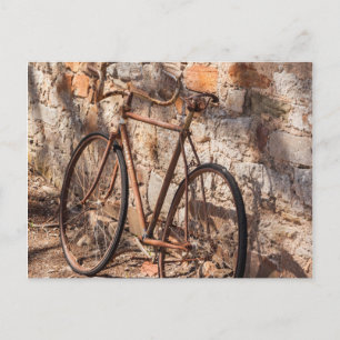 Australien, Clare Valley, Sevenhill, altes Fahrrad Postkarte