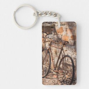 Australien, Clare Valley, Sevenhill, altes Fahrrad Schlüsselanhänger