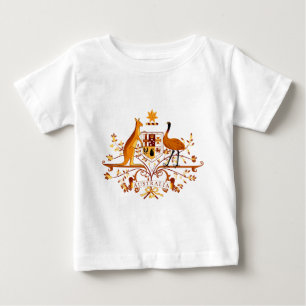 Australien COA Brown Baby T-shirt