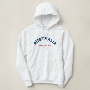 AUSTRALIEN: Commonwealth Bestickter Hoodie