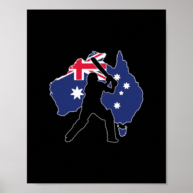 Australien Cricket  Poster (Vorne)