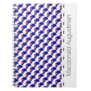 AUSTRALIEN Custom Add Your Name Notebook Journal Notizblock