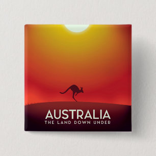 Australien "Das Land unter dem" Urlaubsdruck. Button