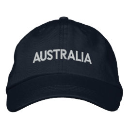AUSTRALIEN Downunder Patriotic Design Bestickte Kappe