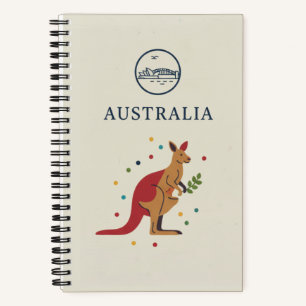 Australien-Erbe- und Reise-Fotoarchiv-Journal Notizbuch