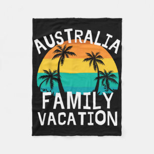 Australien Familienurlaub Lustiger Trip Männer Fra Fleecedecke