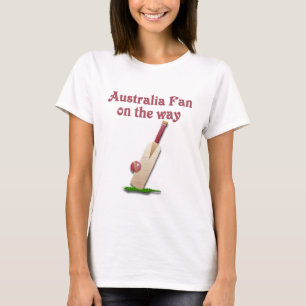 Australien-Fan auf der Weise T-Shirt
