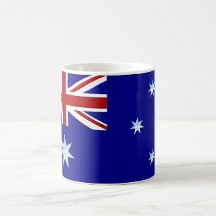 Australien Flag Chrome Coffee Tasse