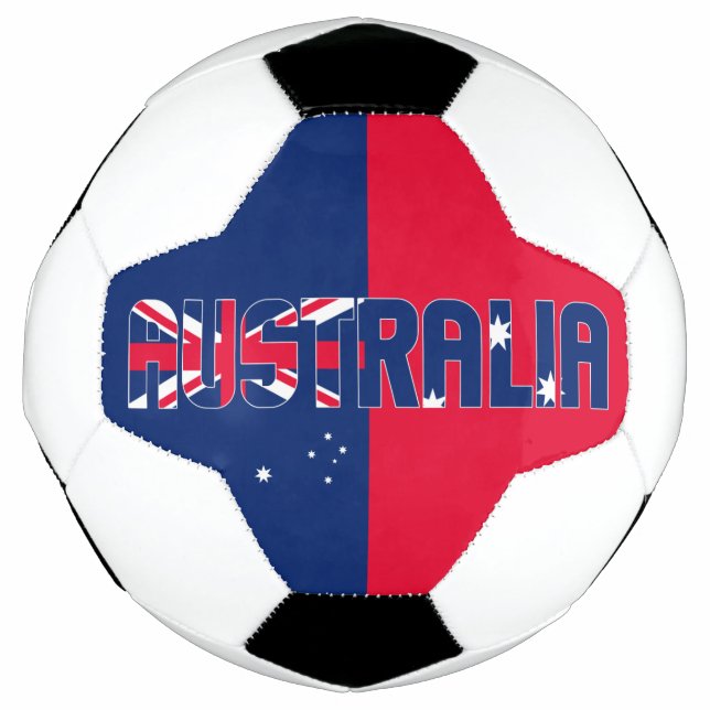 Australien Flagge Adortable Patriotic Fußball (Vorderseite)
