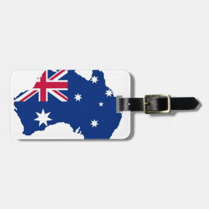 Australien Flagge Australia Style Design Gepäckanhänger