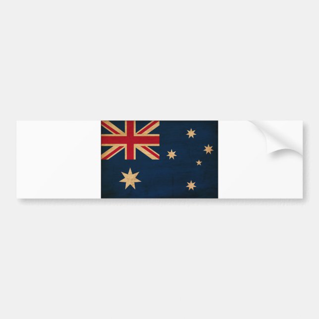 Australien-Flagge Autoaufkleber (Vorne)