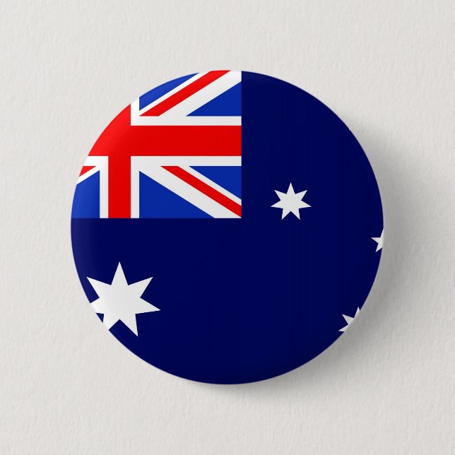 Australien-Flagge Button (Vorderseite)