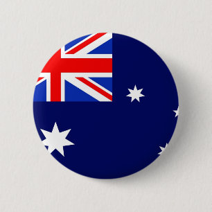 Australien-Flagge Button