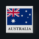 Australien-Flagge Button<br><div class="desc">Australien-Flagge</div>