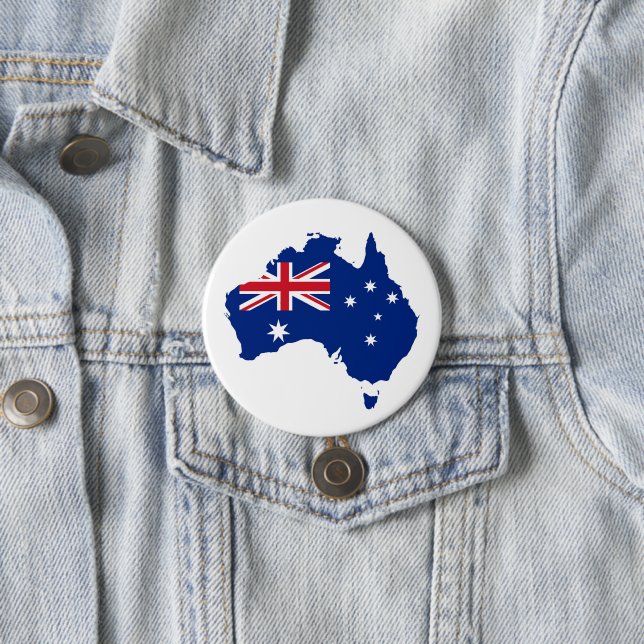 Australien-Flagge Button (Beispiel)