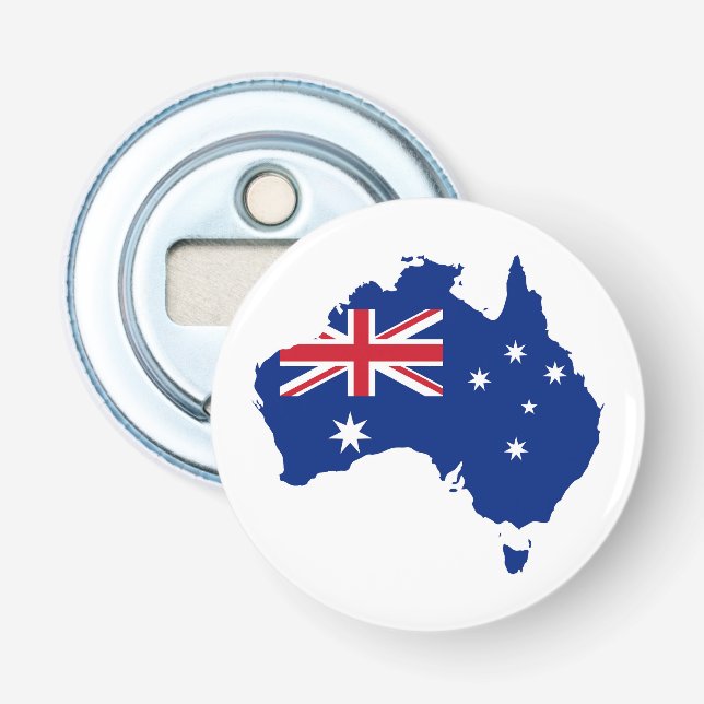 Australien-Flagge Flaschenöffner (Vorderseite)