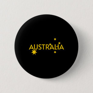 Australien-Flagge Jersey Button