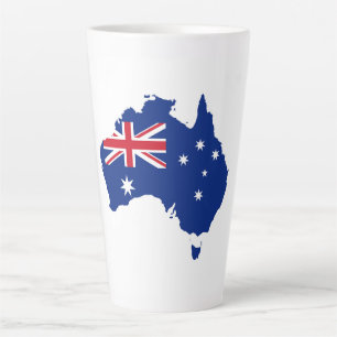 Australien-Flagge Milchtasse