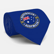 Australien-Flagge Schlips, Stylischer Aussie-Schli