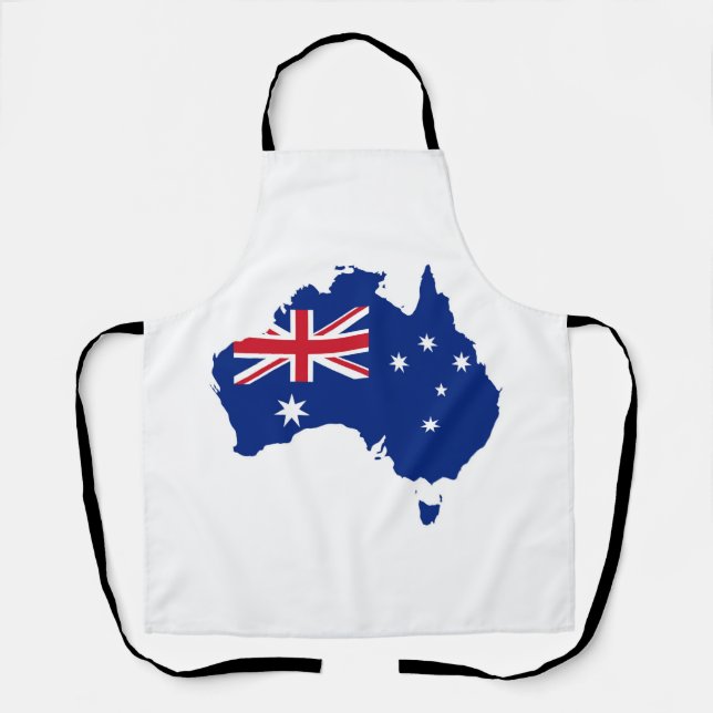Australien-Flagge Schürze (Vorderseite)