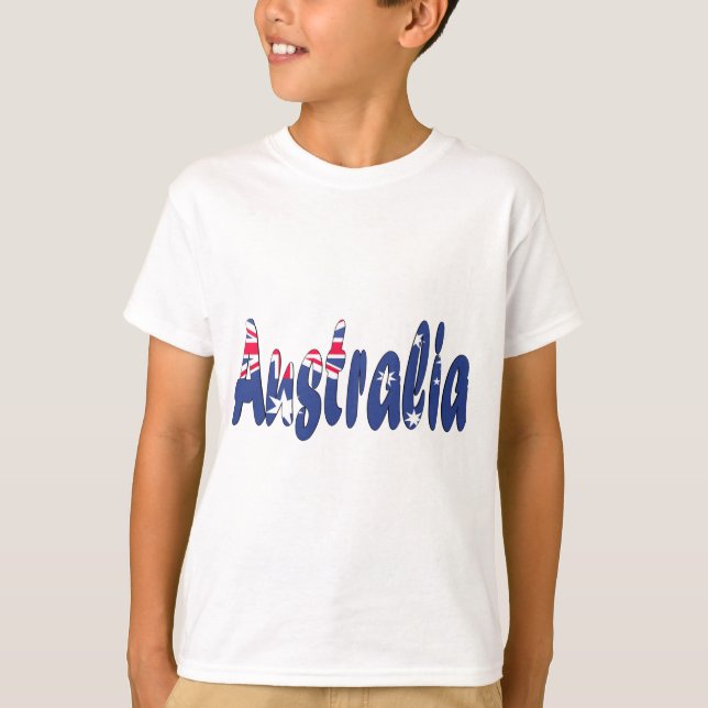 Australien-Flagge T-Shirt (Vorderseite)