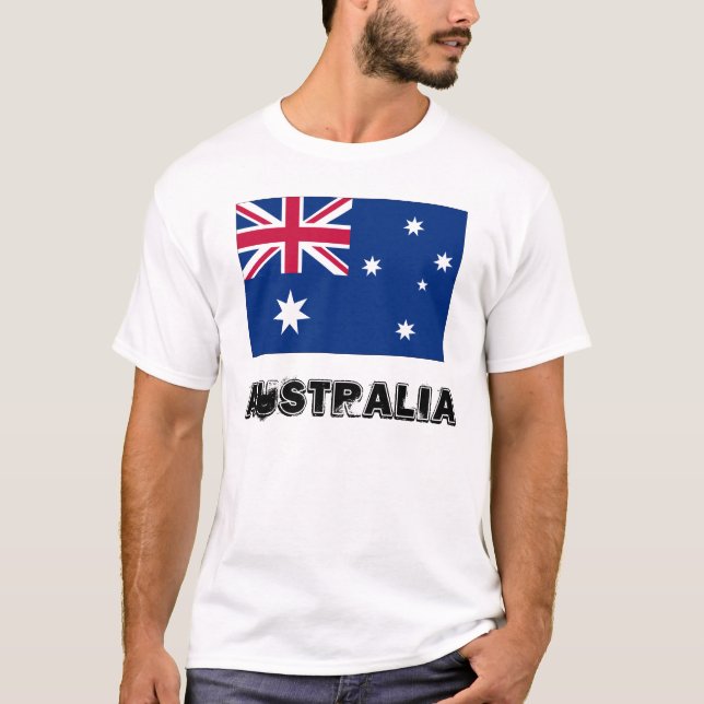 Australien-Flagge T-Shirt (Vorderseite)
