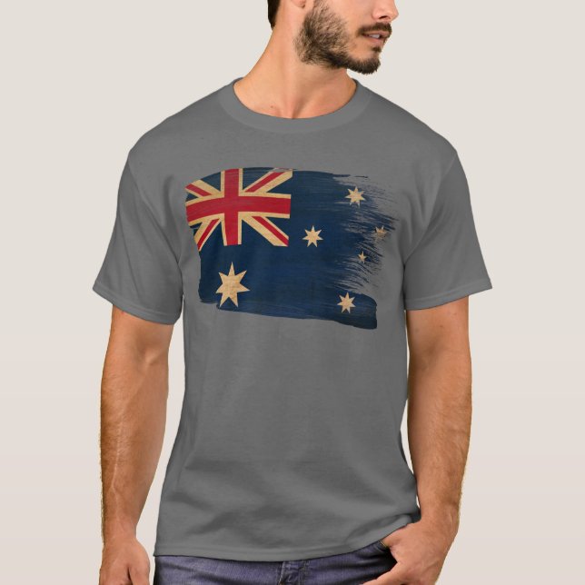 Australien-Flagge T-Shirt (Vorderseite)