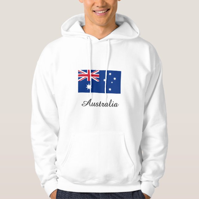 Australien-Flaggen-Entwurf Hoodie (Vorderseite)