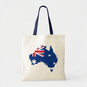 Australien-Flaggen-Karten-Taschen Tragetasche