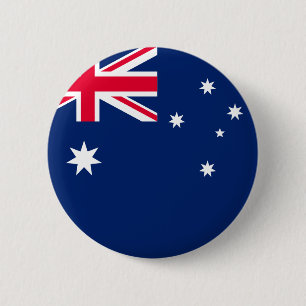 Australien-Flaggen-Knopf Button