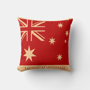 Australien-Flaggen-Vintages Kissen