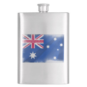 Australien Flaggenflagge Flachmann