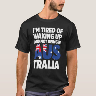 Australien für Proud Australian Aussie Australia R T-Shirt