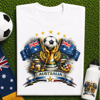 Australien Fußballfan Football Weltmeisterschaft A T-Shirt