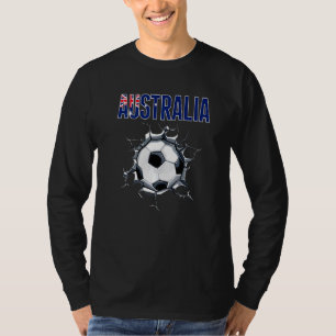 Australien Fußballfans - Australischer Fußball in T-Shirt