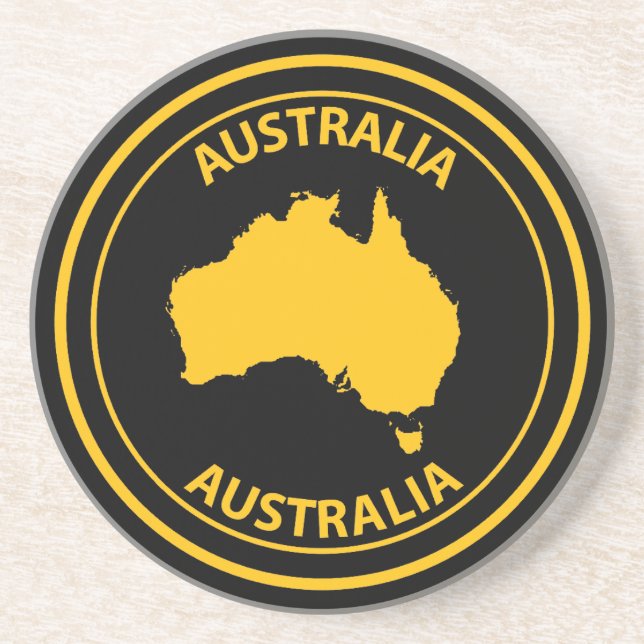 Australien Getränkeuntersetzer (Vorne)