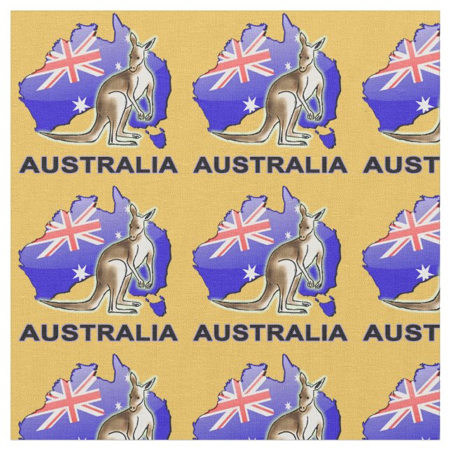 Australien-Gewebe Stoff (Nahaufnahme)