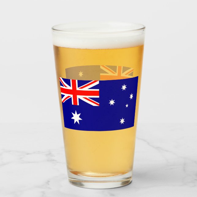 Australien Glas (Vorne (Gefüllt))