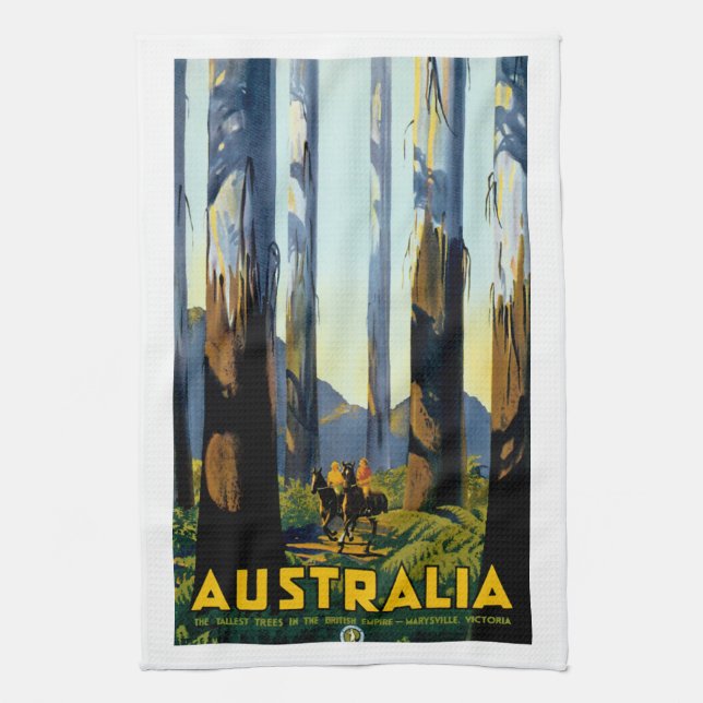 Australien Handtuch (Vertikal)