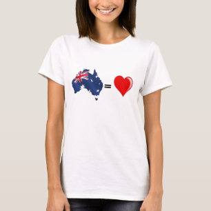 Australien-Herz T-Shirt