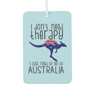 Australien Ich brauche keine Therapiereise Reisezi Autolufterfrischer