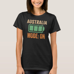 Australien im Batteriemodus T-Shirt